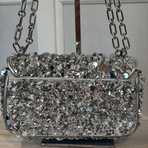 Michael Kors Bag Limited Edit (#31 of 500 produced) Tribecca Sequin Embellished - Picture 7 of 17